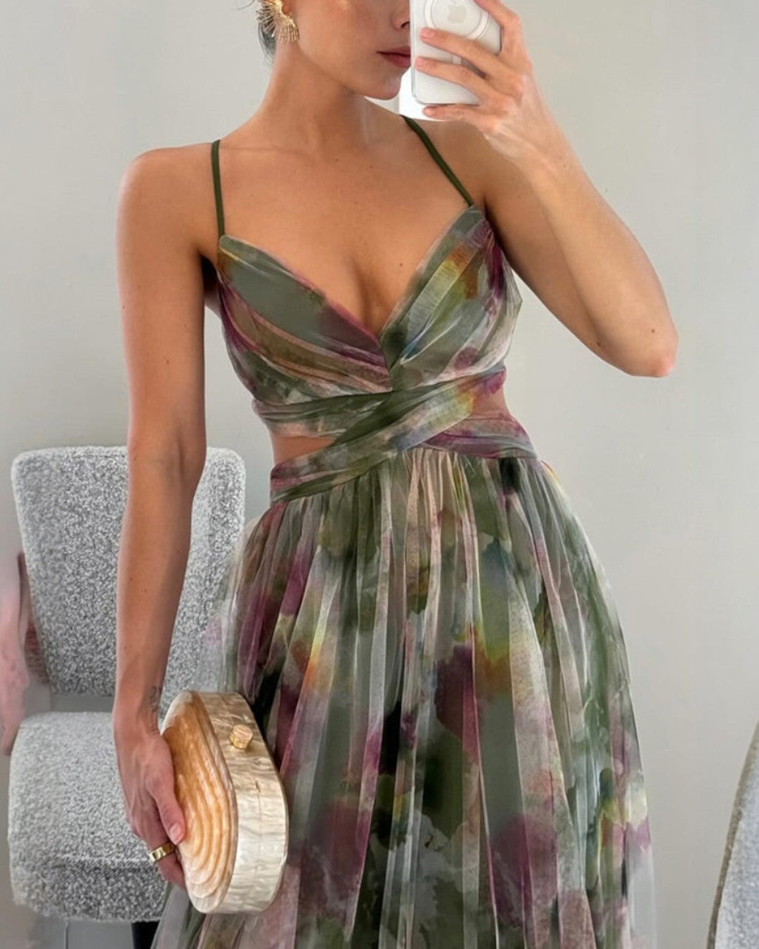Orelavine™ Maxi Dress Charming Floral Elegant Style