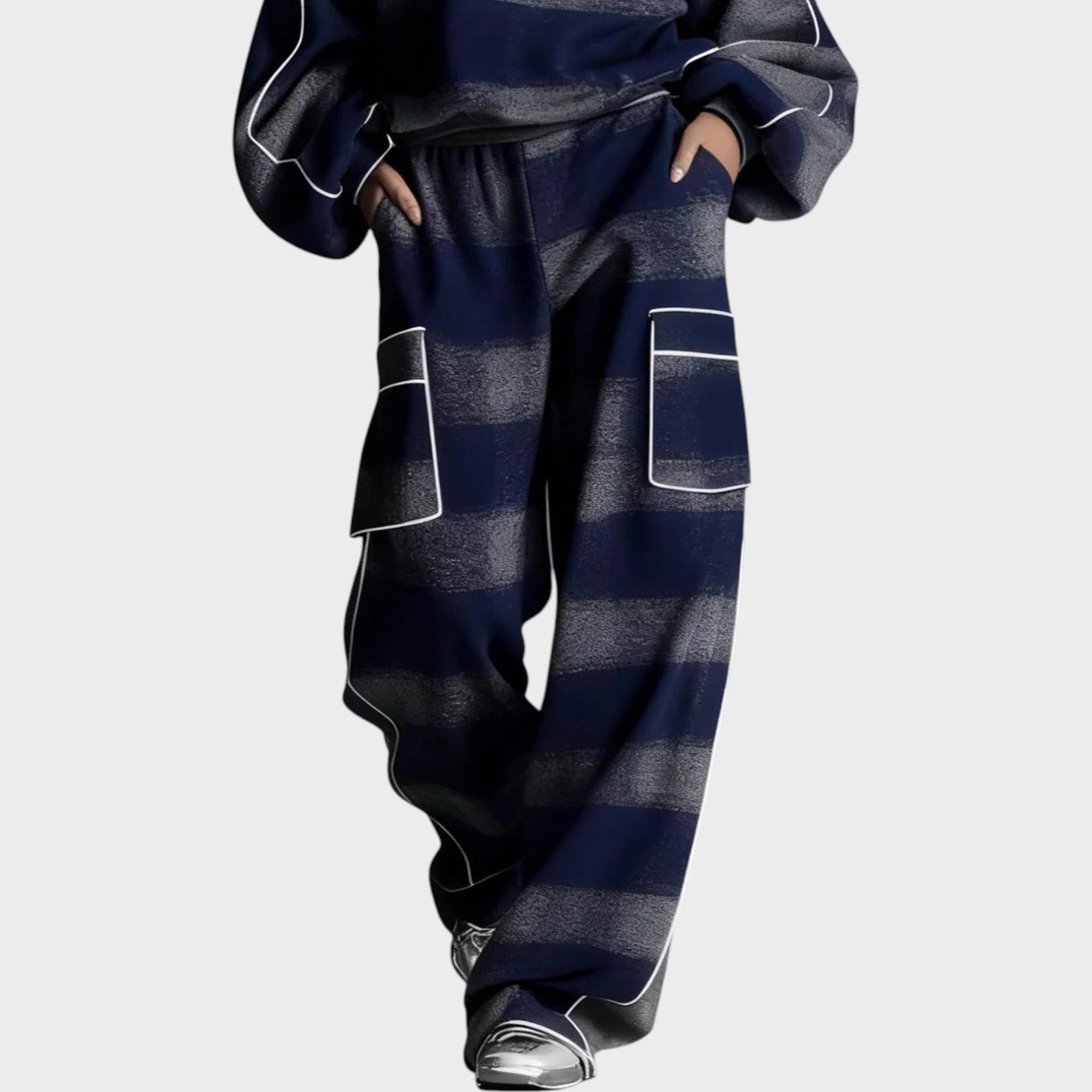 Orlena™ Modern Knit Set with Pants and Women's Sweater
