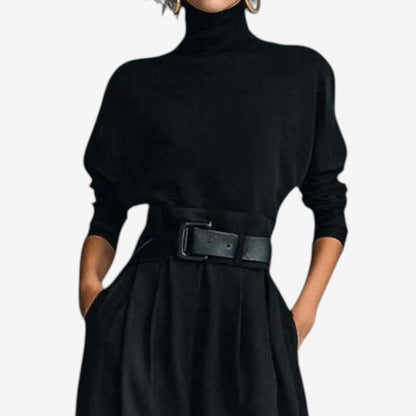 Silenora™ Elegant High Neck Jumpsuit Ideal for Events