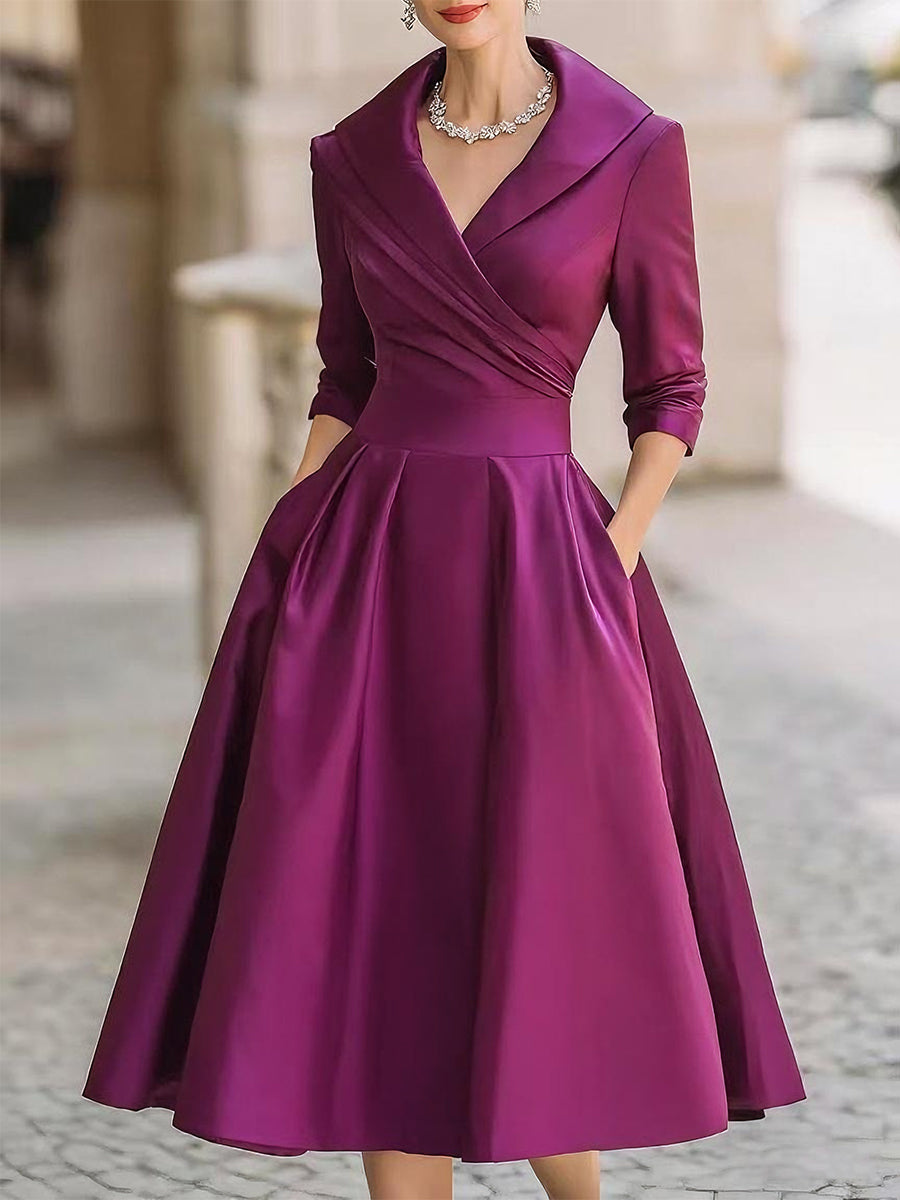 Tiavella™ Women's Dress with Refined and Modern Silhouette