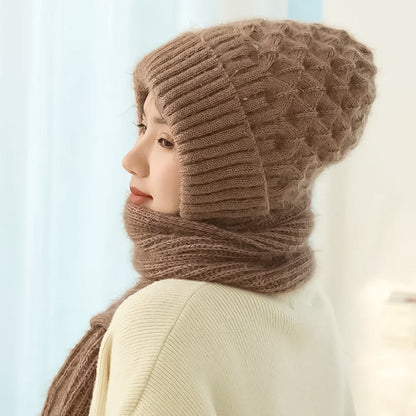 Solmira™ Windproof Polar Hat and Scarf