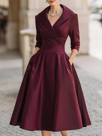 Tiavella™ Women's Dress with Refined and Modern Silhouette