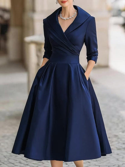 Tiavella™ Women's Dress with Refined and Modern Silhouette
