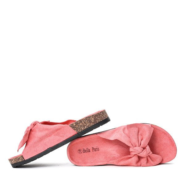 Isla™ Pink Flip Flops for Women with Bow and Summer Style