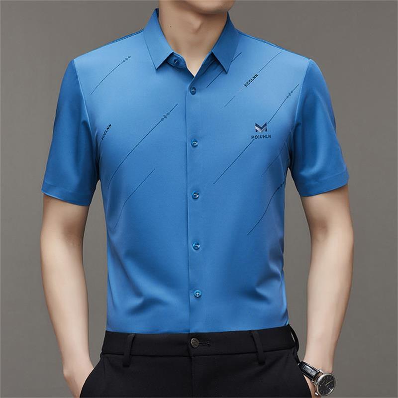 Blake™ Wrinkle-Free Ice Silk Shirt for Men