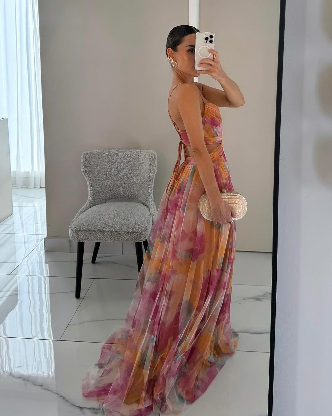 Orelavine™ Maxi Dress Charming Floral Elegant Style