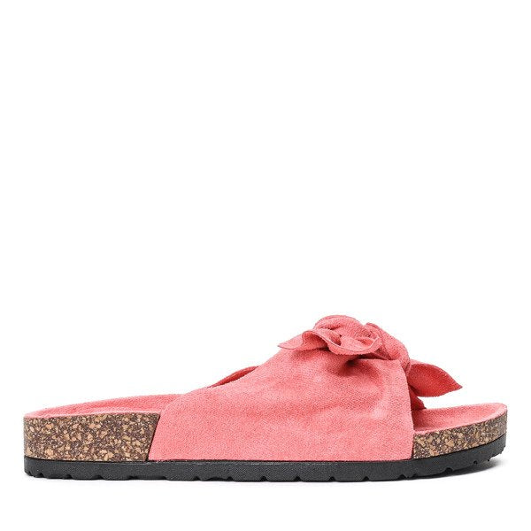 Isla™ Pink Flip Flops for Women with Bow and Summer Style