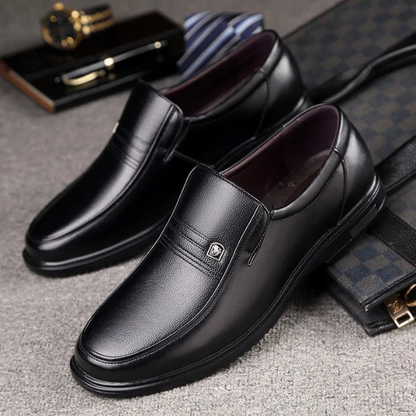 Falviero™ Men's Leather Shoes with Classic Style
