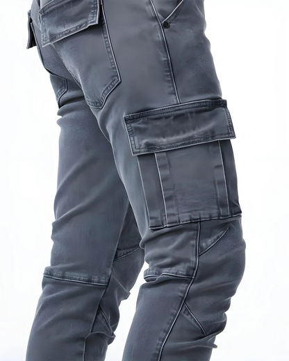 Calviero™ Dynamic Fit Navy Cargo Pants