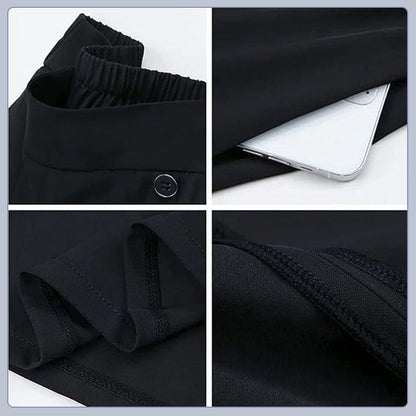 Nell™ Elegant Pleated Wide Leg Pants