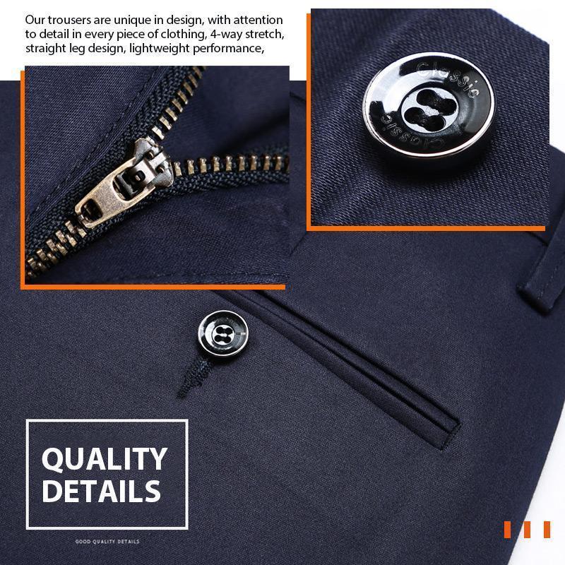 Quavero™ Classic High-Elasticity Men's Pants