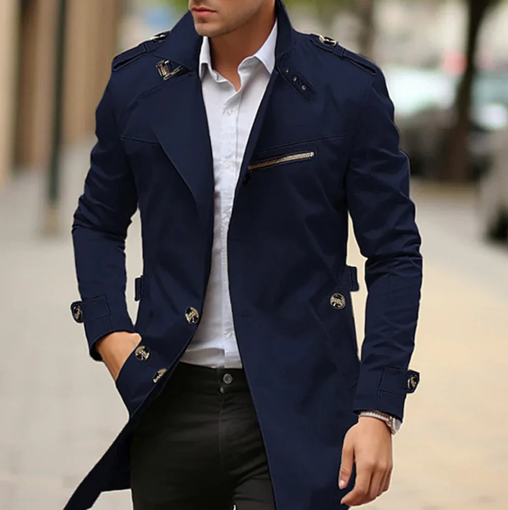 Belvaro™ Lightweight Gabardine for Men Modern Style
