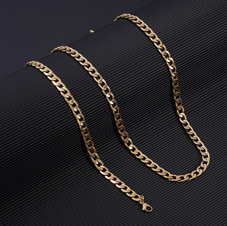 Reid™ Bold Chain Necklace and Bracelet Set for Men