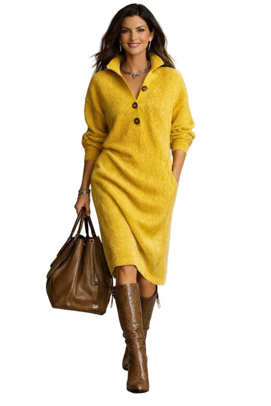 Velmira™ Casual Elegant Knit Dress Easy to Combine