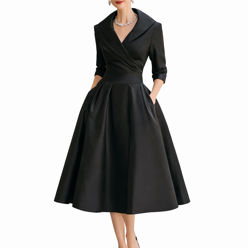 Tiavella™ Women's Dress with Refined and Modern Silhouette