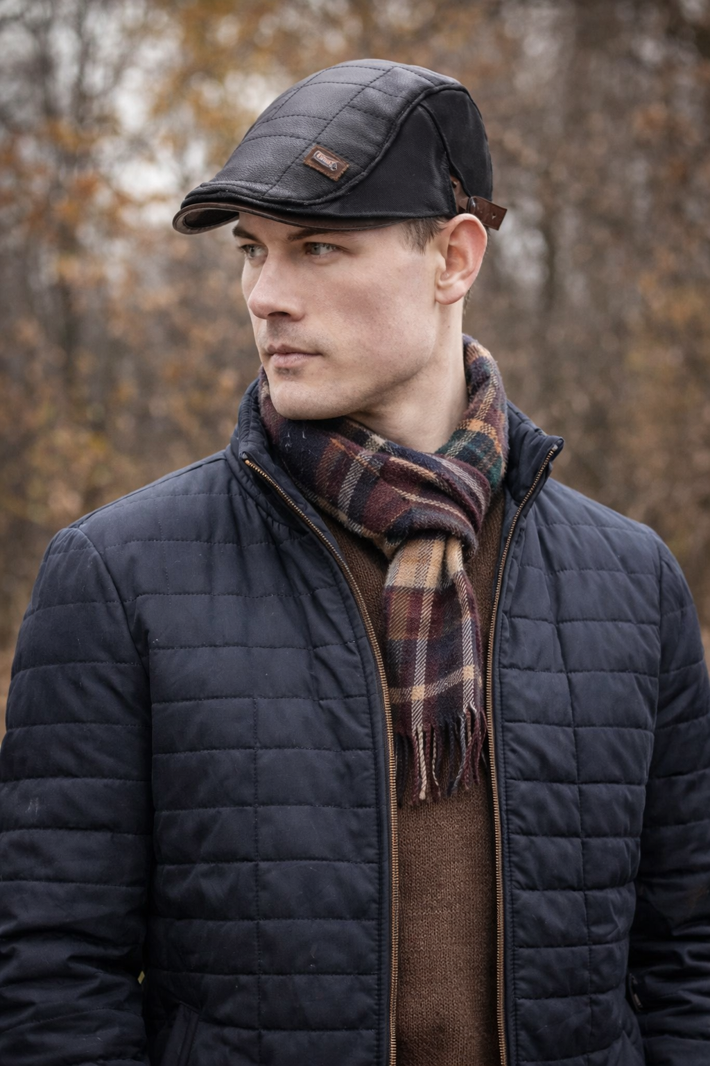Winslow™ Classic Cut Leather Beret