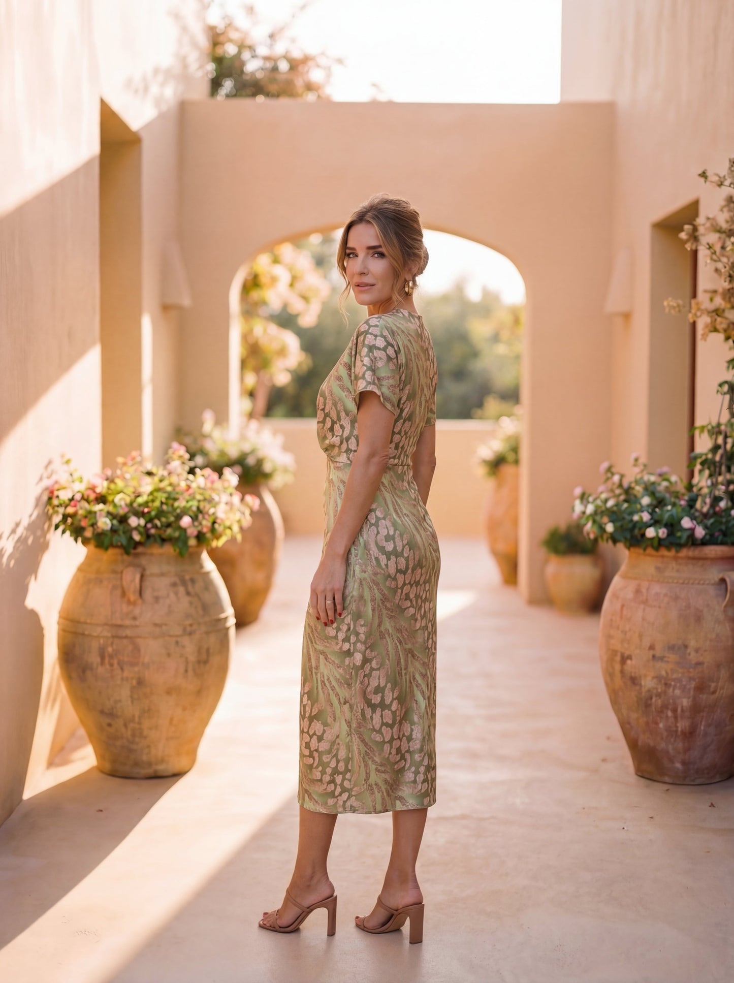 Taryn™ Elegant lightweight and fluid dress