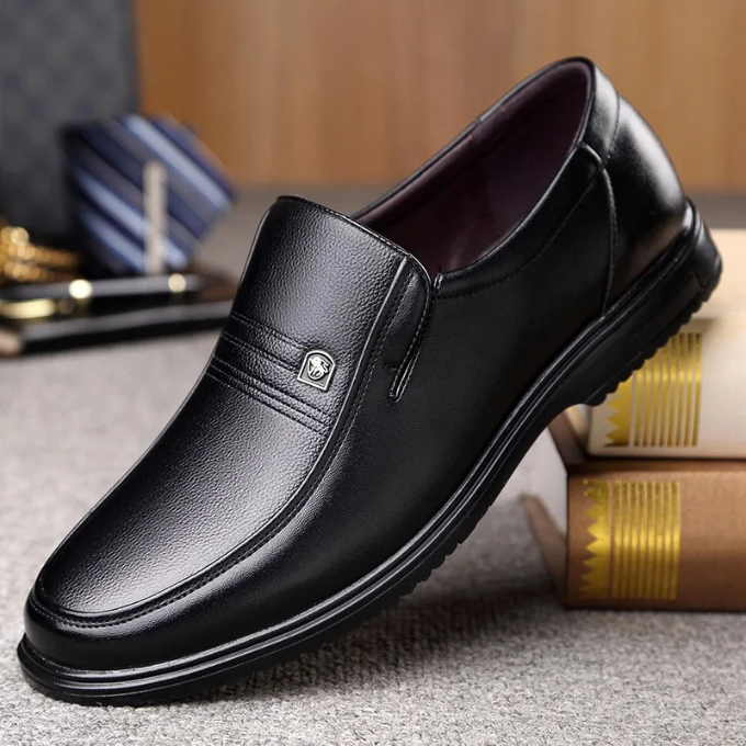 Falviero™ Men's Leather Shoes with Classic Style