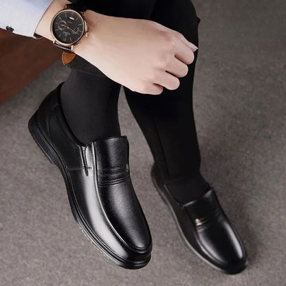 Falviero™ Men's Leather Shoes with Classic Style