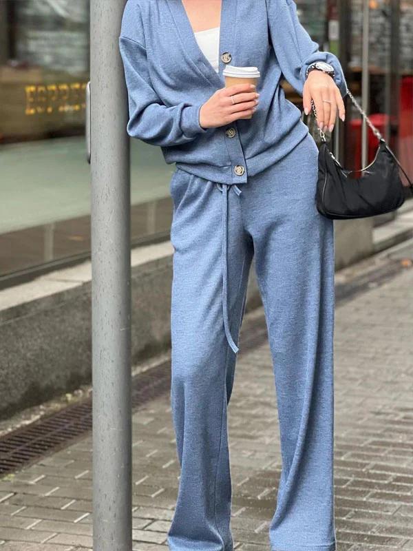 Oristine™ Knit Set with Cardigan and Giulia Pants