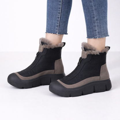 Evorae™ Waterproof Snow Boots with Zipper