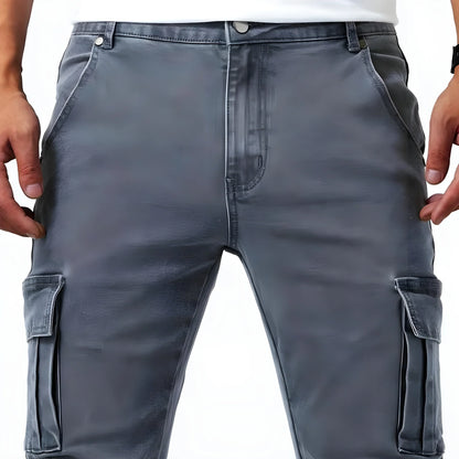 Calviero™ Dynamic Fit Navy Cargo Pants