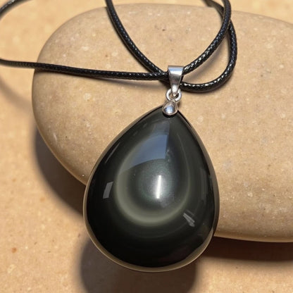 Skye™ Celestial Eye Obsidian Pendant