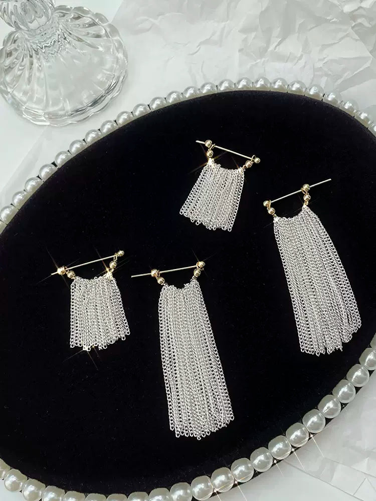 Ursa™ Earrings, Necklace, Bracelet with Cascade Tassels