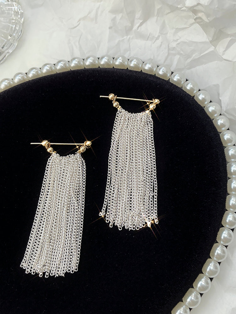 Ursa™ Earrings, Necklace, Bracelet with Cascade Tassels