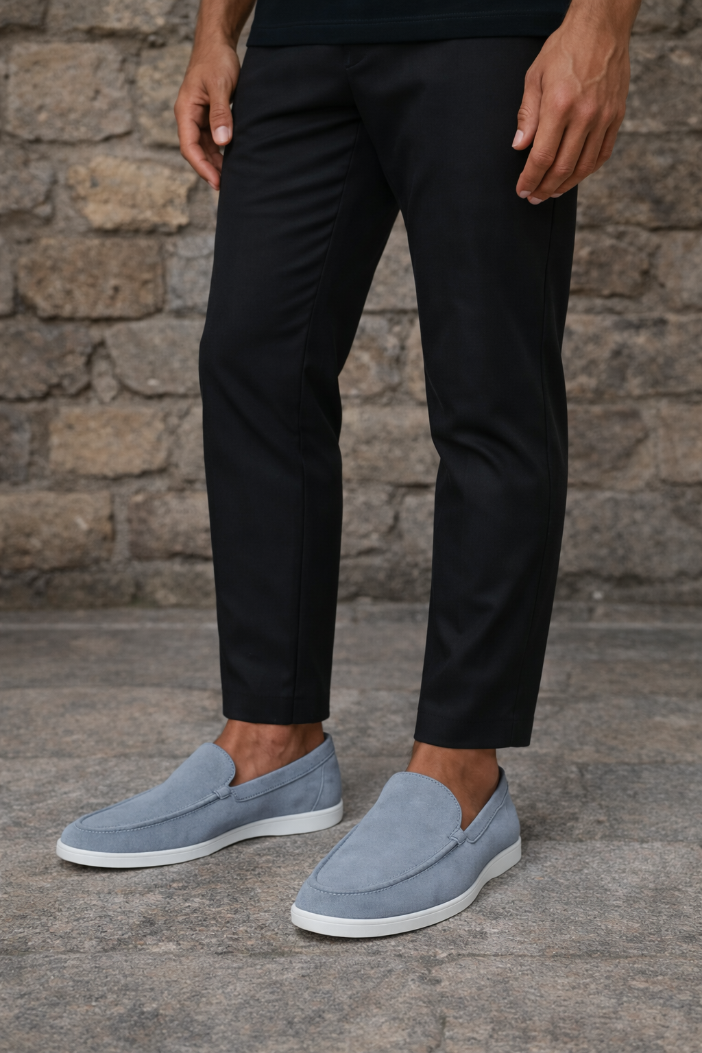 Montello™ Modern Suede Loafers