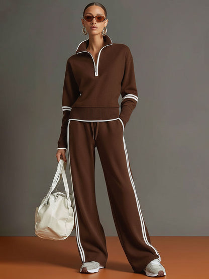 Ansley™ Knit Set with Wide Leg Pants