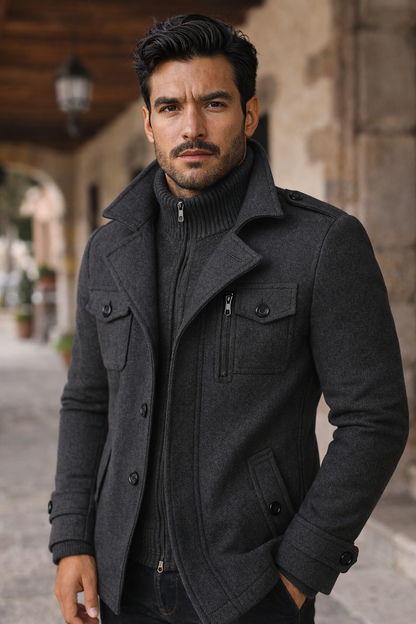 Victor™ Men's Italian Style Winter Coat
