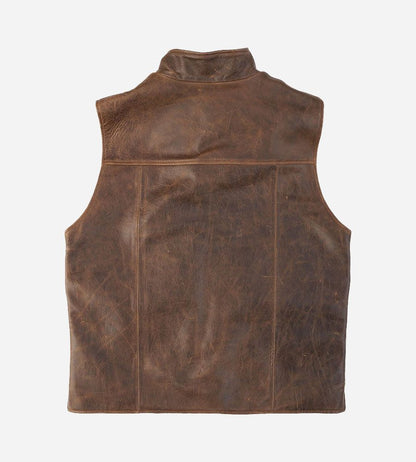 Arvion™ Men's Lambskin Motorcycle Style Vest