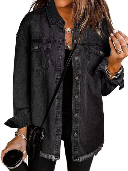 Sorellea™ Classic Denim Jacket for Women - Daily Use