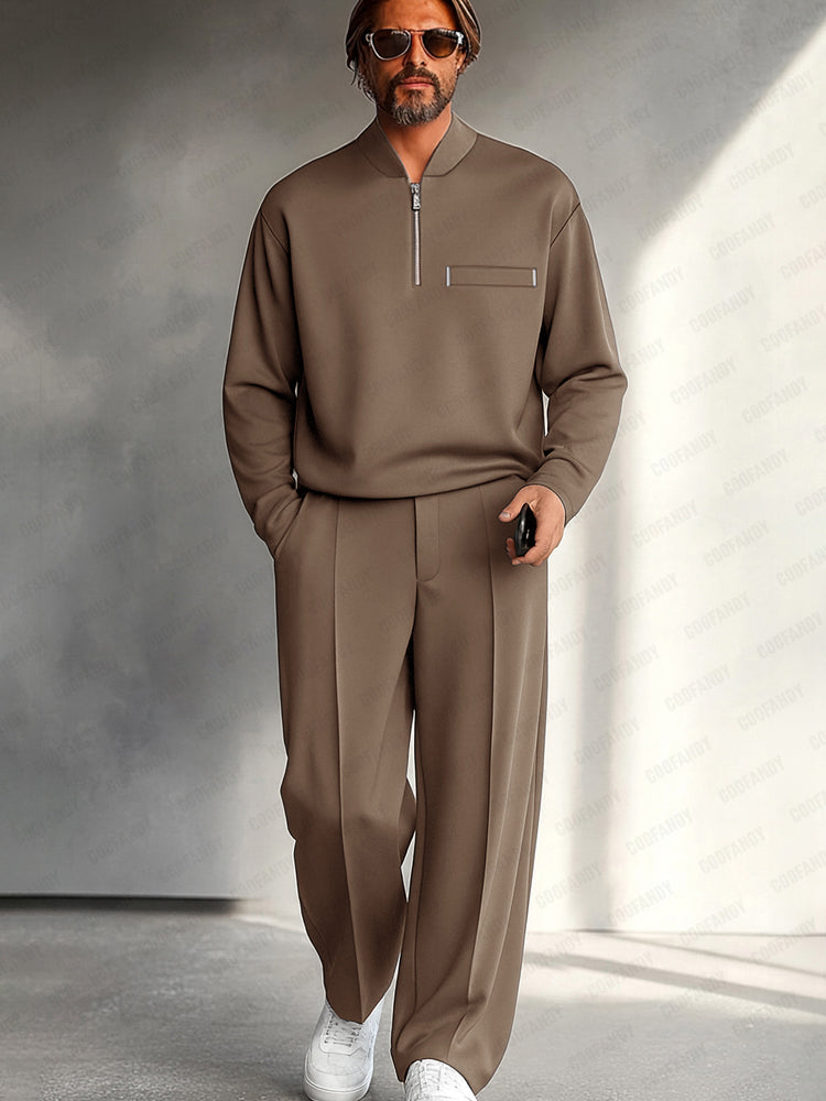 Orsavio™ Minimalist Casual Two-Piece Set for Men