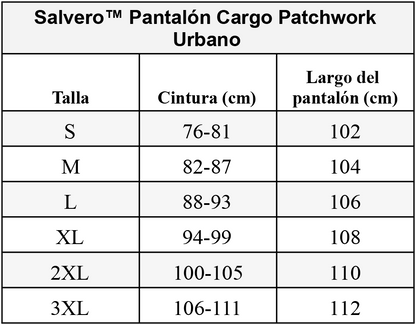Salvero™ Urban Patchwork Cargo Pants