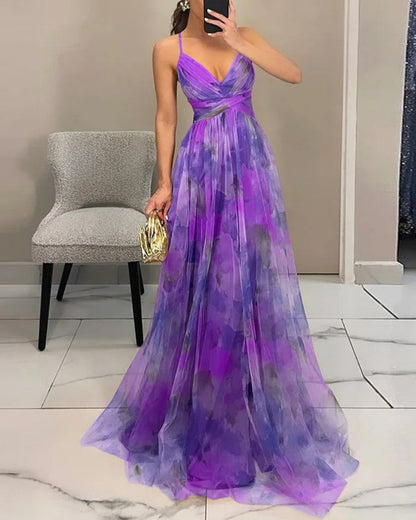 Orelavine™ Maxi Dress Charming Floral Elegant Style