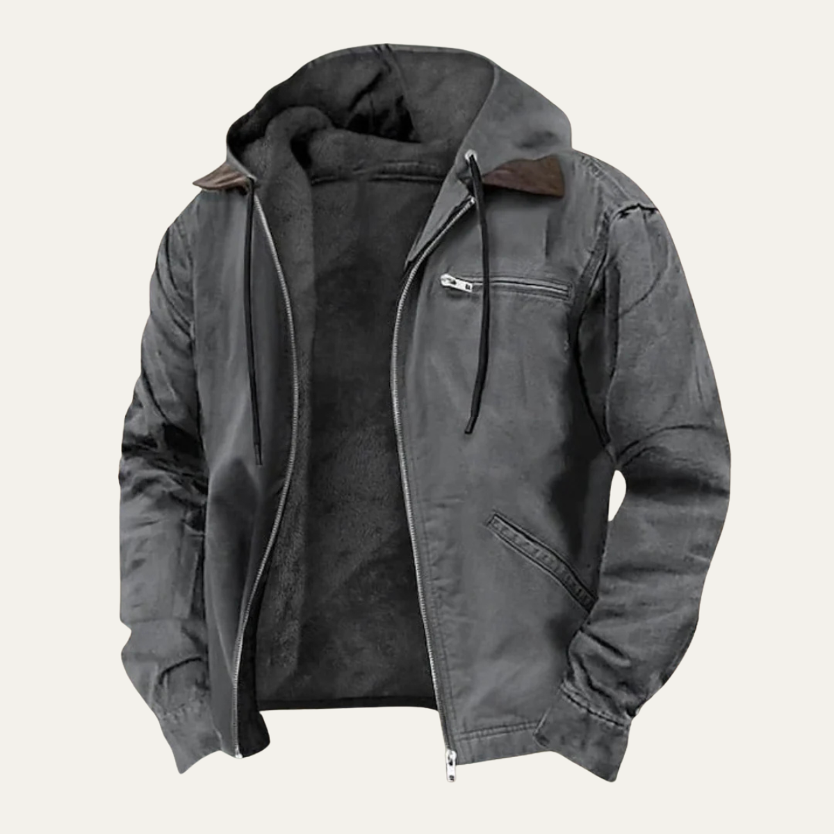 Altierié™ Modern Hoodie Jacket with Thermal Lining for Men