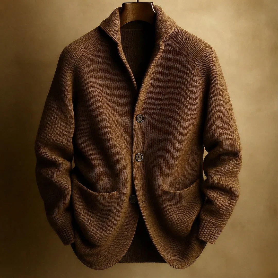 Cordano™ Timeless Wool Cardigan for Men
