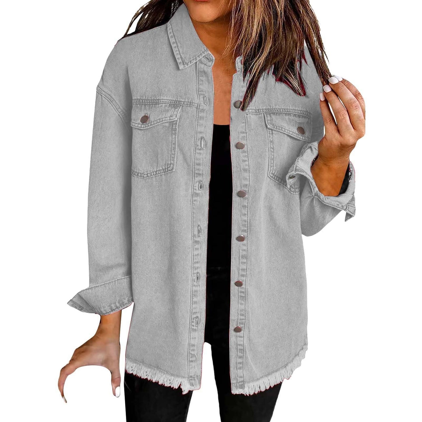 Sorellea™ Classic Denim Jacket for Women - Daily Use