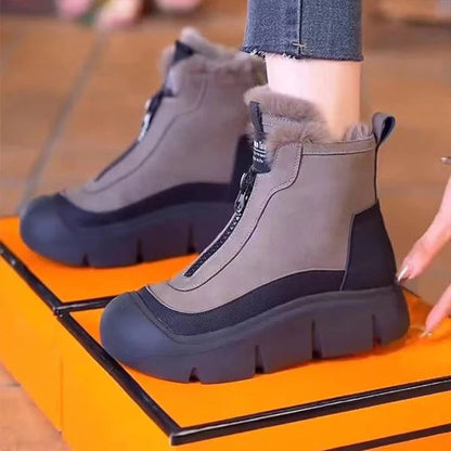 Evorae™ Waterproof Snow Boots with Zipper