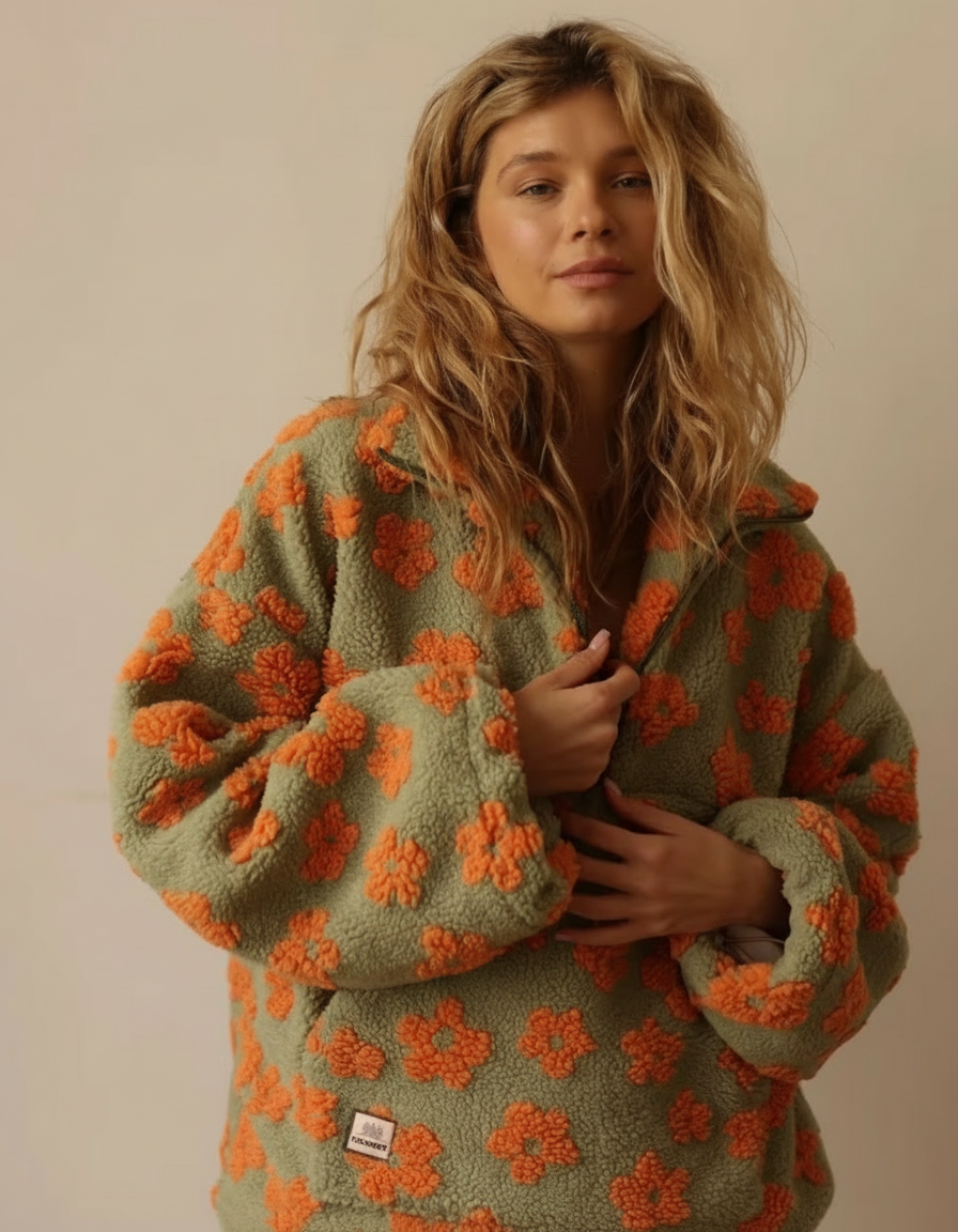 Fiorenne™ Polar Sweatshirt Flower Power
