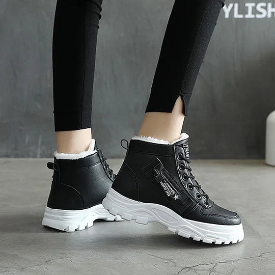 Mirelli™ Waterproof Winter Ankle Boots with Laces
