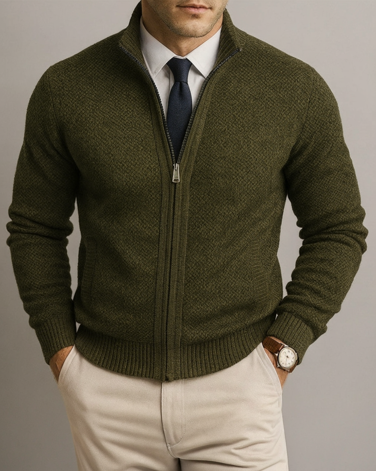 Serenzo™ Soft Merino Wool Cardigan for Everyday
