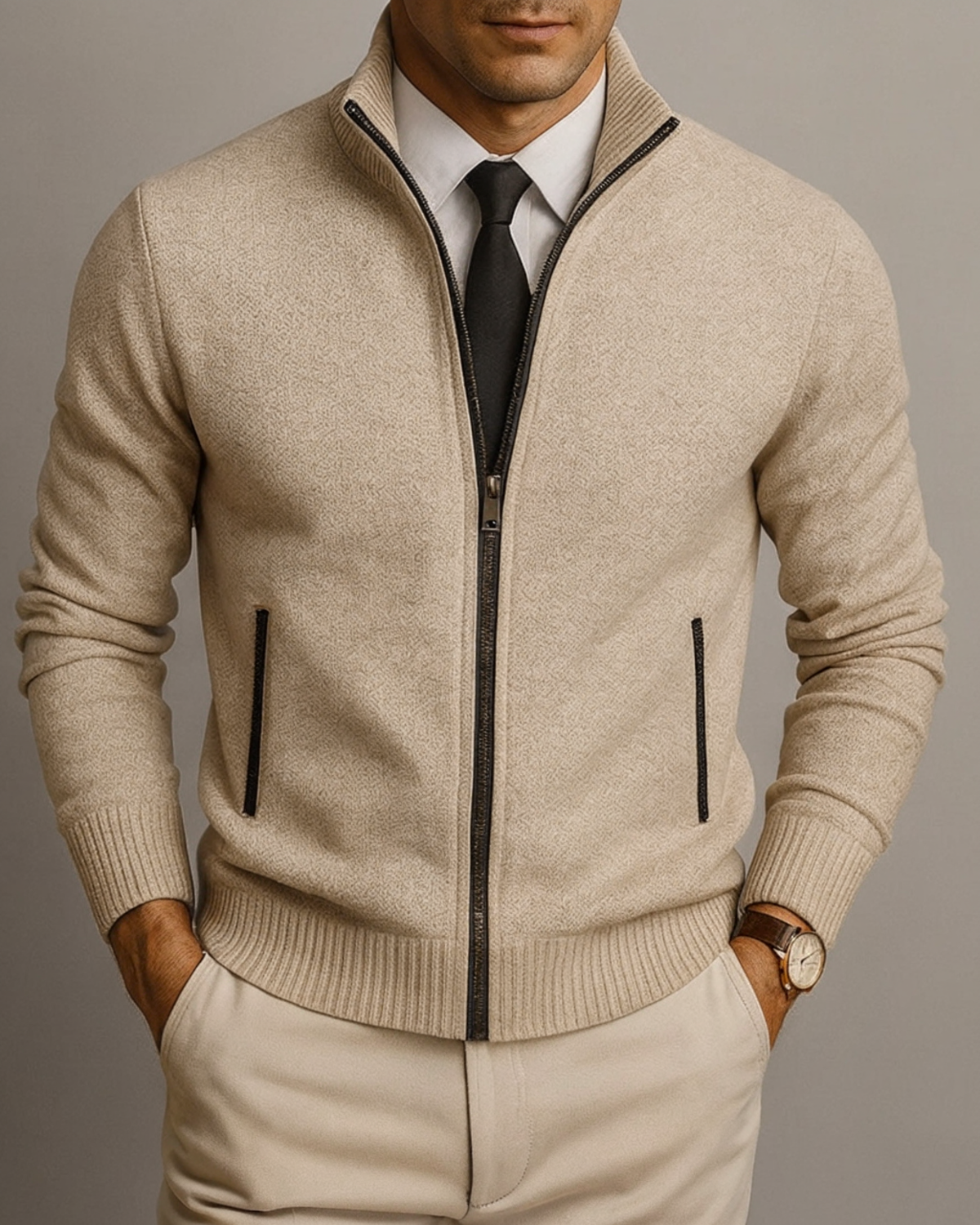 Serenzo™ Soft Merino Wool Cardigan for Everyday