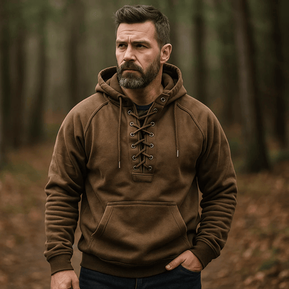 Kelvane™ Viking Style Hooded Sweatshirt for Men