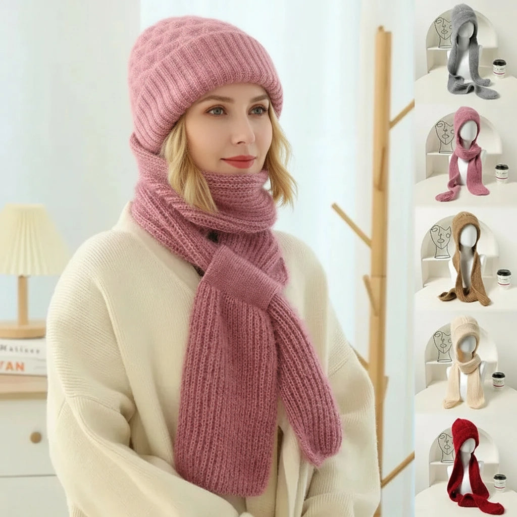 Solmira™ Windproof Polar Hat and Scarf