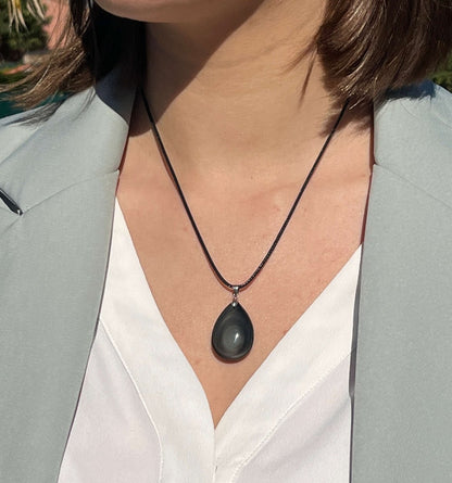 Skye™ Celestial Eye Obsidian Pendant