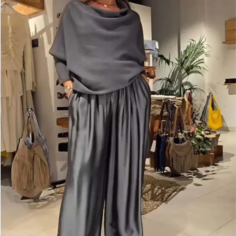 Cavélinea™ Sophisticated Women's Set with Off-Shoulder Design