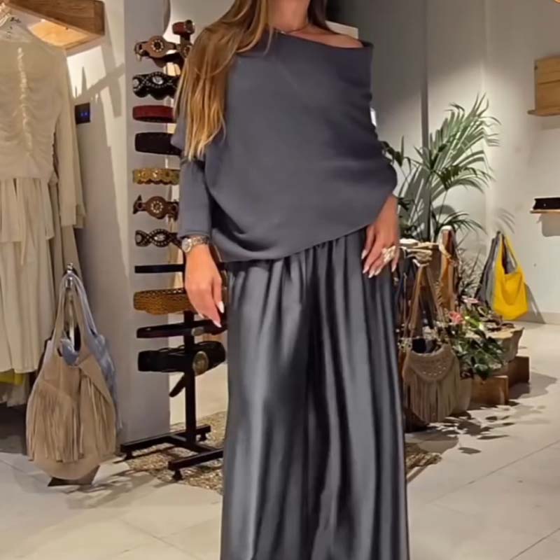 Cavélinea™ Sophisticated Women's Set with Off-Shoulder Design